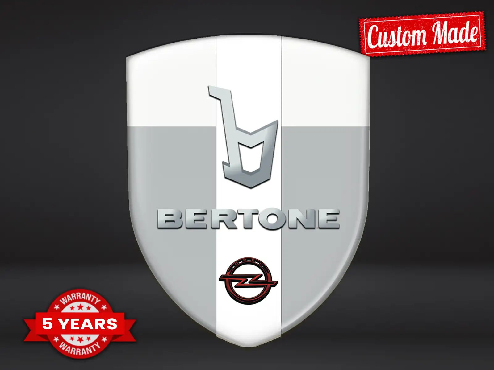 Bertone Autocollants Fenêtre Luxe Haute Qualité Drift